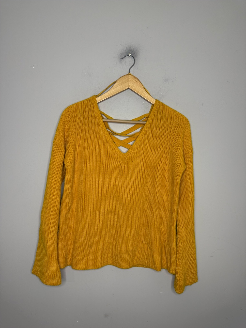 Top Shop‎ Mustard Sweater